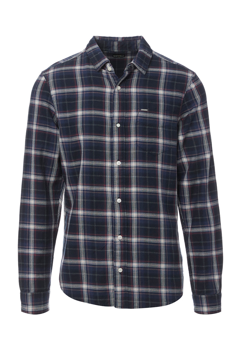 Baggy checked shirt sales