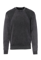 Buffalo David Bitton Woshat Black Men’s Sweater - BM24063  