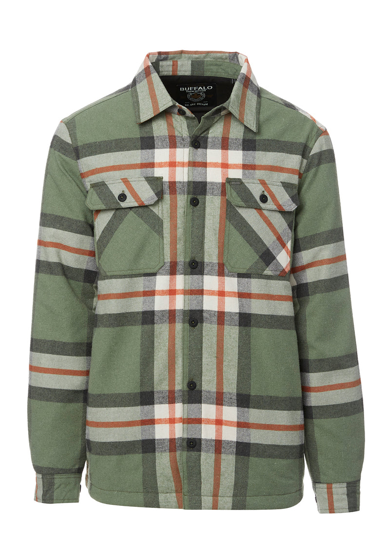 Buffalo David Bitton Jomon Green Men’s Jacket - BM24103  