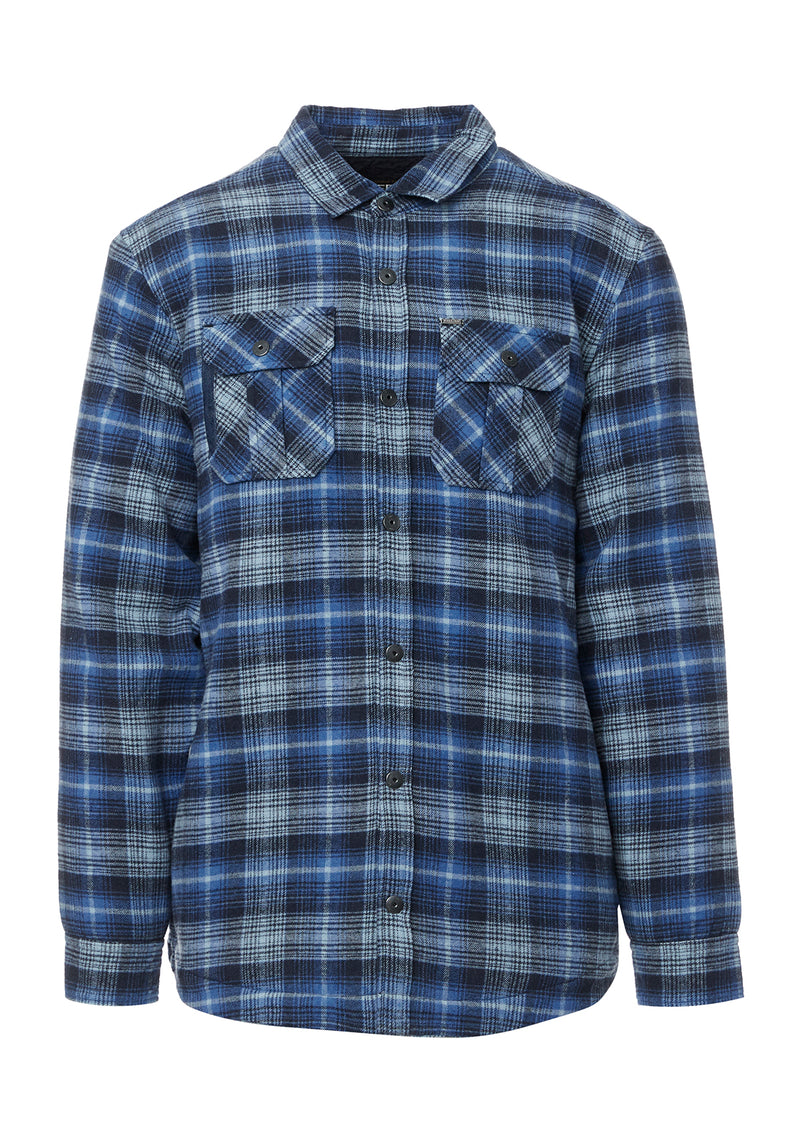 Buffalo David Bitton Jaral Blue Men’s Shirt Jacket - BM24163  