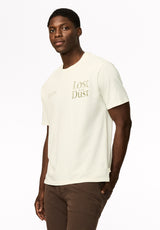 Talbert t-shirt à motif « Lost in the Dust » pour homme, Lait - BM24969
