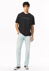 Trevano t-shirt à motif vintage au dos pour homme, Noir - BM24978