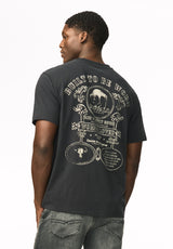 Torvane t-shirt à motif « Built to Be Worn » pour homme, Noir - BM24979