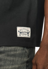 Torvane t-shirt à motif « Built to Be Worn » pour homme, Noir - BM24979