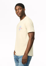 Taverno t-shirt à motif Buffalo Football Club pour homme, Lait - BM24984
