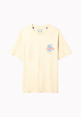 Taverno t-shirt à motif Buffalo Football Club pour homme, Lait - BM24984