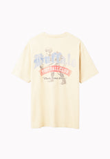 Taverno t-shirt à motif Buffalo Football Club pour homme, Lait - BM24984