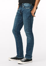 Ash Men's Slim Freedom Flex Jeans, Authentic Wash - BM26017