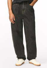 Jean coupe très ample pour homme Mikey, Noir - BM26121