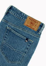 Ruffer Men's Easy Fit Jeans, Classic Wash - BM26252