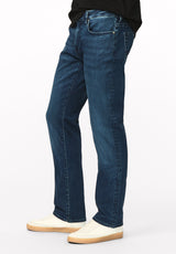 Six Men's Straight Jeans, Indigo Wash - BM26280