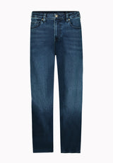 Six Men's Straight Jeans, Indigo Wash - BM26280