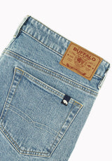 Driven jean droit décontracté pour homme, Fini vintage - BM26297