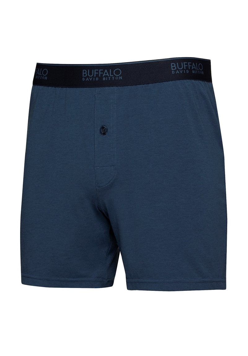 Men 3 pack Loose Boxers Navy Buffalo Jeans CA