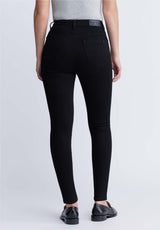 High Rise Skinny Skylar Women's Jeans in Black - BL15663