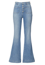 High Rise Flare Joplin Sanded Jeans - BL15821