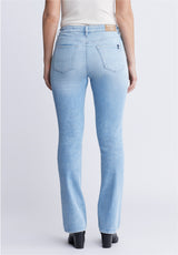 Jean taille mi-haute et coupe bootcut pour femme Mid Rise Bootcut Queen, vintage et veiné - BL15872