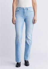 Jean taille mi-haute et coupe bootcut pour femme Mid Rise Bootcut Queen, vintage et veiné - BL15872