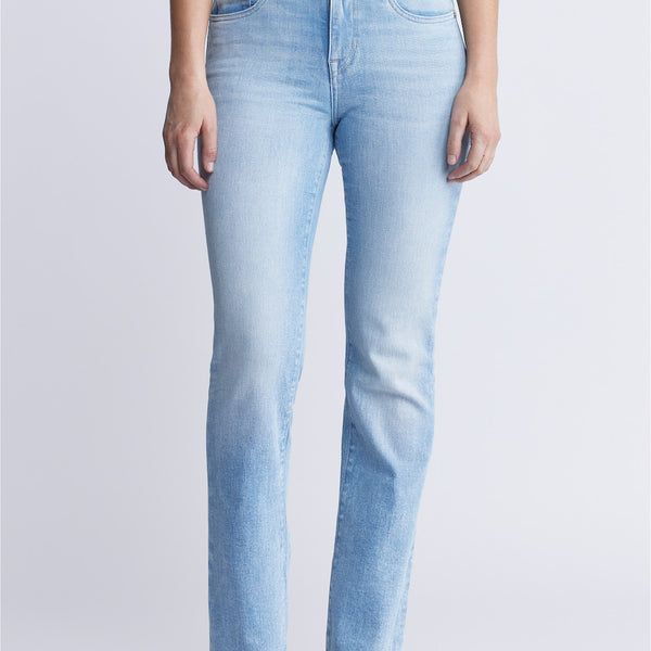 Ladies Mid-Wash Denim Jegging