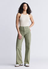 Adele High Rise Women's pants in Washed Olive - BL15883