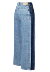Buffalo David Bitton Addisson High Rise Wide Leg Cropped Women’s Jeans - BL15896 Color INDIGO