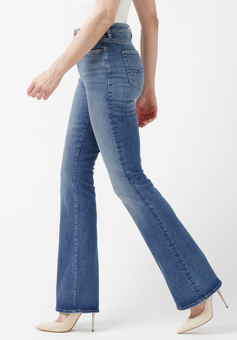 Buffalo David Bitton Joplin High Rise Flared Women’s Jeans - BL15899 Color INDIGO