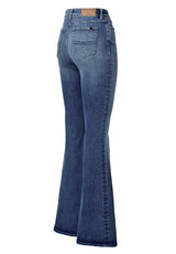 Buffalo David Bitton Joplin High Rise Flared Women’s Jeans - BL15899 Color INDIGO