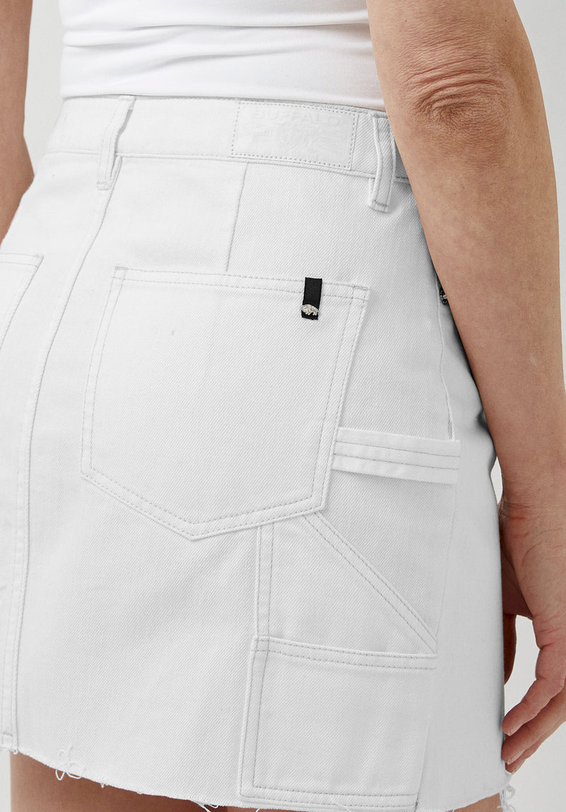 Jupe jean 2025 blanche