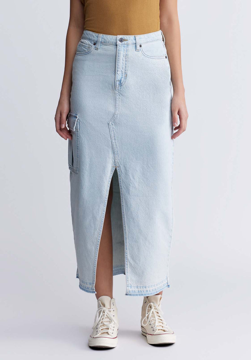High waisted denim skirt 4xl sale