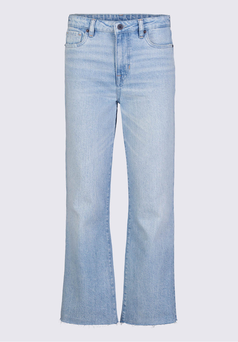 Buffalo David BittonKim Kick Crop Women's Jeans in Vintage Blue - BL15973 Color INDIGO