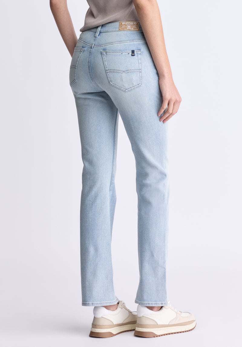 Buffalo David Bitton Mid Rise Bootcut Queen Women's Jeans color INDIGO