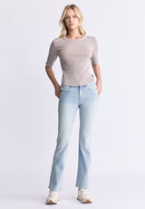Buffalo David Bitton Mid Rise Bootcut Queen Women's Jeans color INDIGO