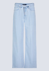 Buffalo David Bitton High Rise Wide Leg Alecia Women's Jeans color INDIGO