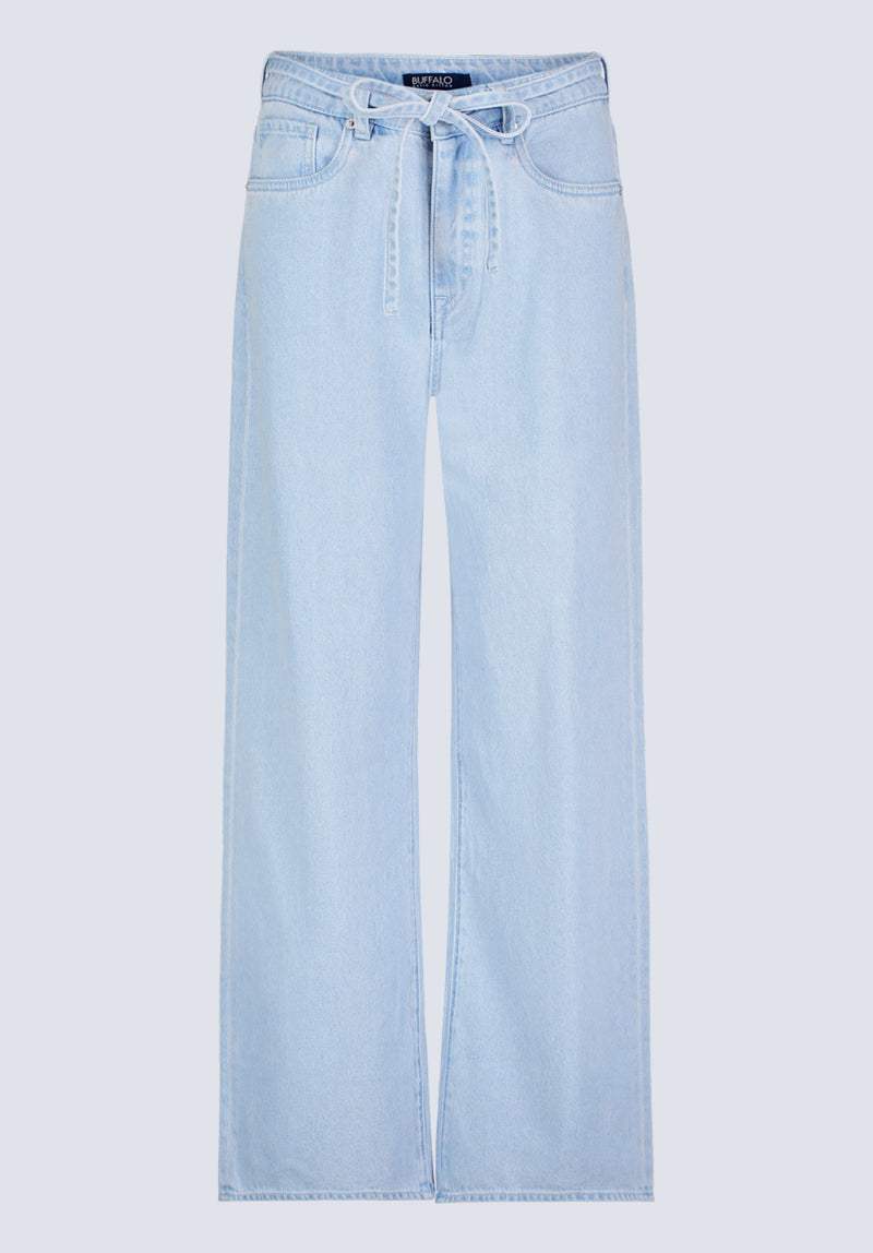 Buffalo David Bitton High Rise Wide Leg Alecia Women's Jeans color INDIGO