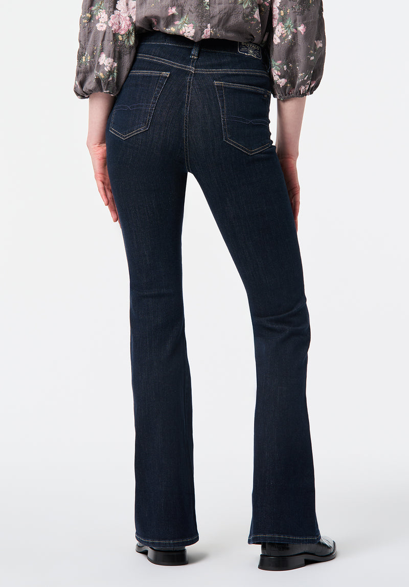 High Rise Flare Joplin Women's Jeans color INDIGO