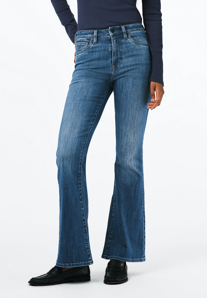 High Rise Flare Joplin Women's Jeans color INDIGO