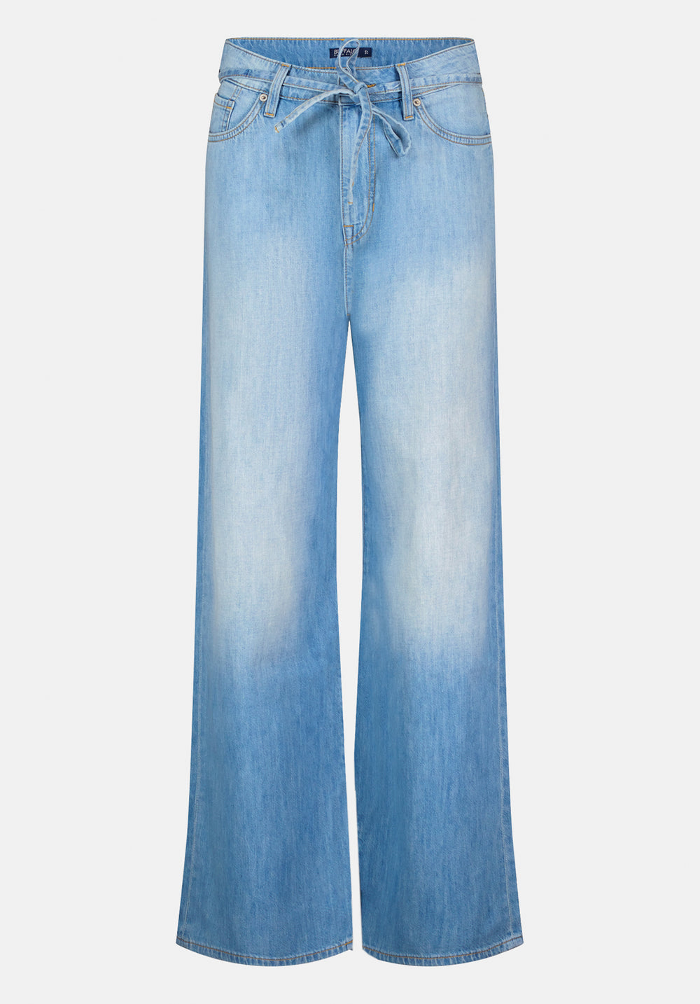 High Rise Wide Leg Alecia Women's Lightweight Jeans, INDIGO