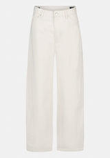 High Rise Barrel Barbara Women's Pants color ECRU