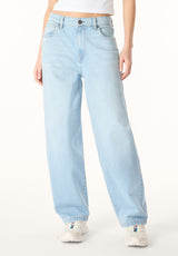 Bella Women’s Baggy Fit Jeans, Vintage Wash - BL16216