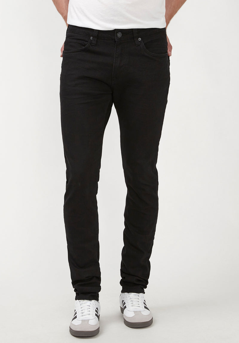 Skinny Max Men's Jeans in Midnight Wax Black - BM16780