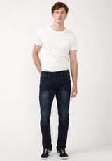 Jean droit pour homme Straight Six, indigo - BM20457