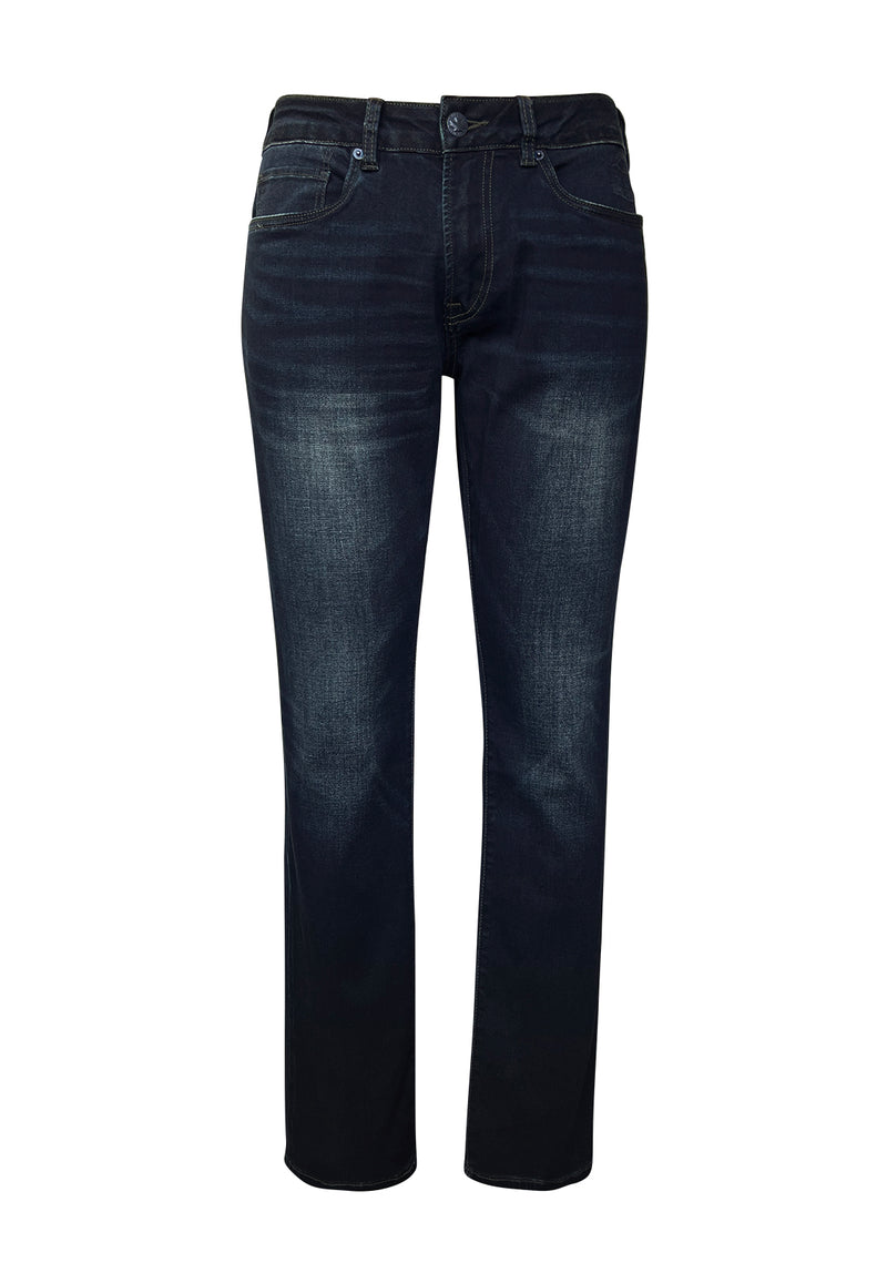 Straight Six Men's Jeans in Authentic and Deep Indigo - BM20457