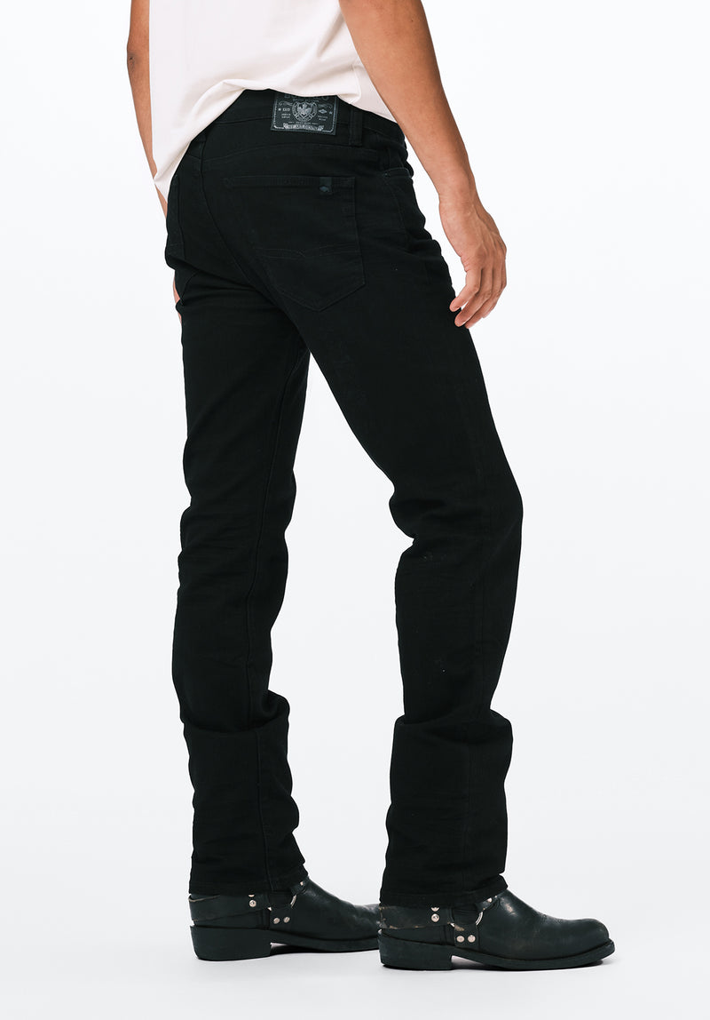 Jean étroit pour homme Slim Ash, noir - BM22047