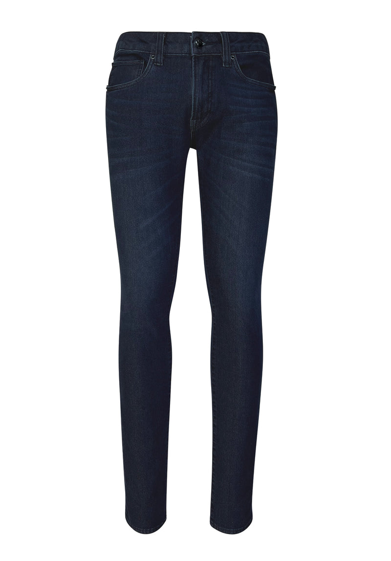 Skinny Max Men's Jeans in Sanded and Faded Dark Blue - BM22589