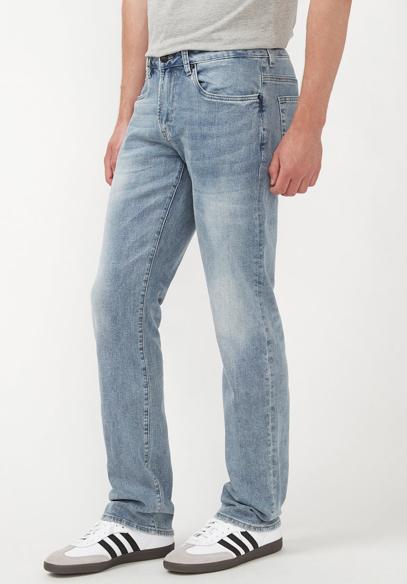 Straight Six Men's Jeans in Rinsed Blue – Buffalo Jeans CA