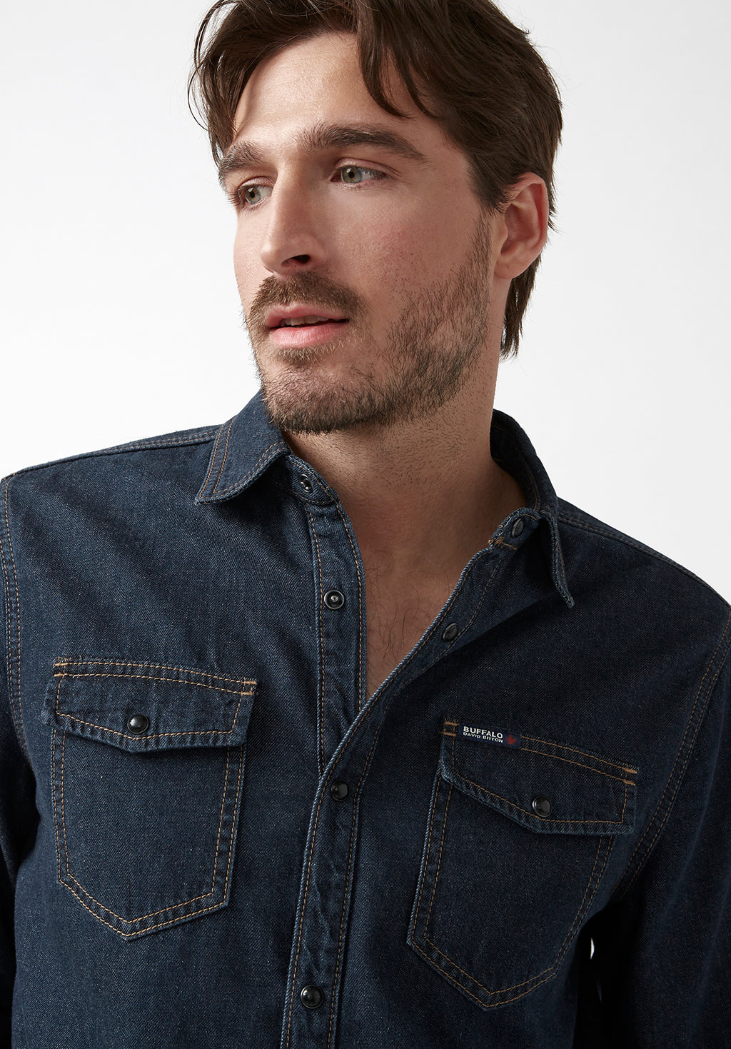 Next mens denim shirt 2025