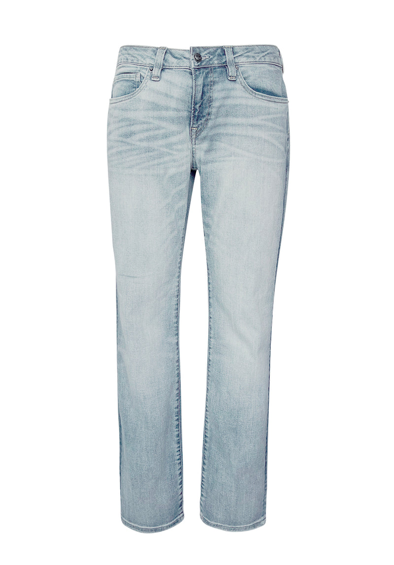 Straight Six Men's Jeans in Crinkled Light Blue - BM22762