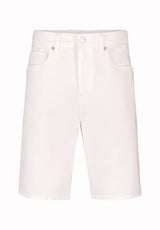Buffalo David Bitton Slim Parker Men's Denim Shorts White Rinse 
