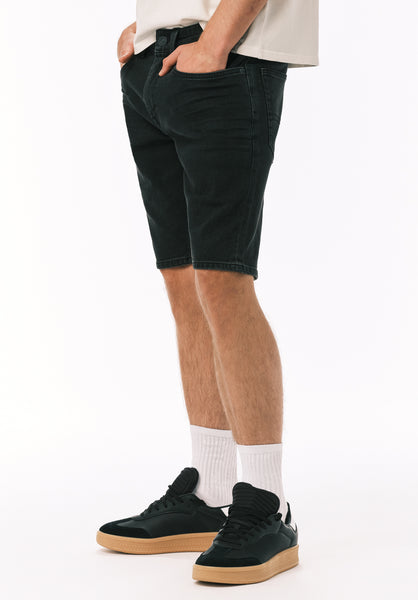 Buffalo David Bitton Parker Men's Slim Denim Short COLOR Black Vintage 