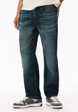 Buffalo David Bitton Relaxed Straight Driven Men’s Jeans COLOR Indigo 